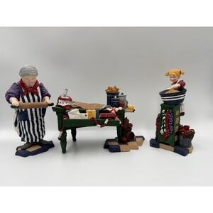 Department 56 Kitchen Baking Figurines Set Grandma Madeline Kitchen Table